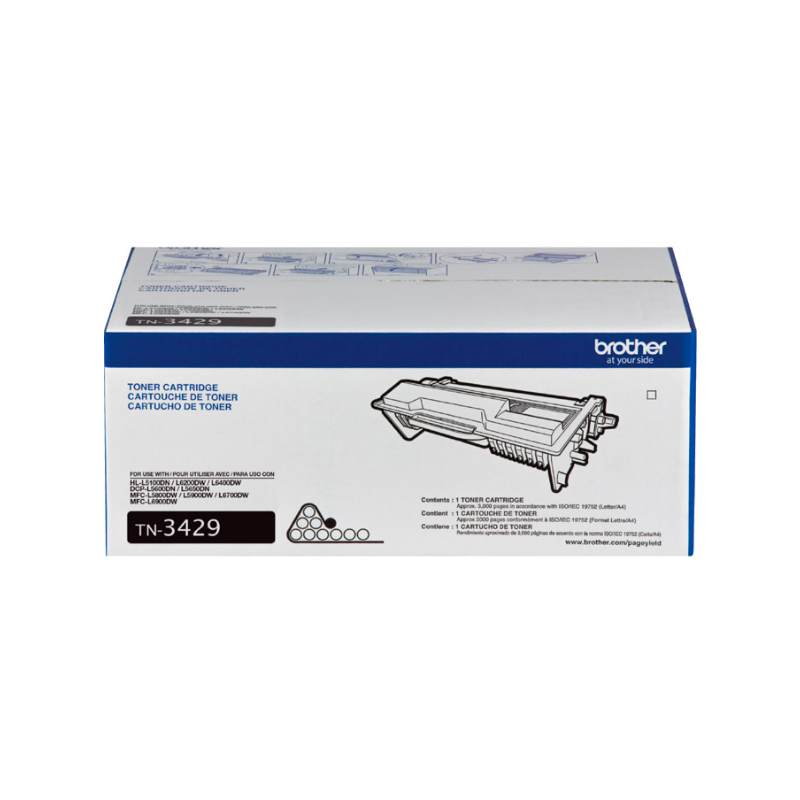 Tóner Brother TN-3429BK