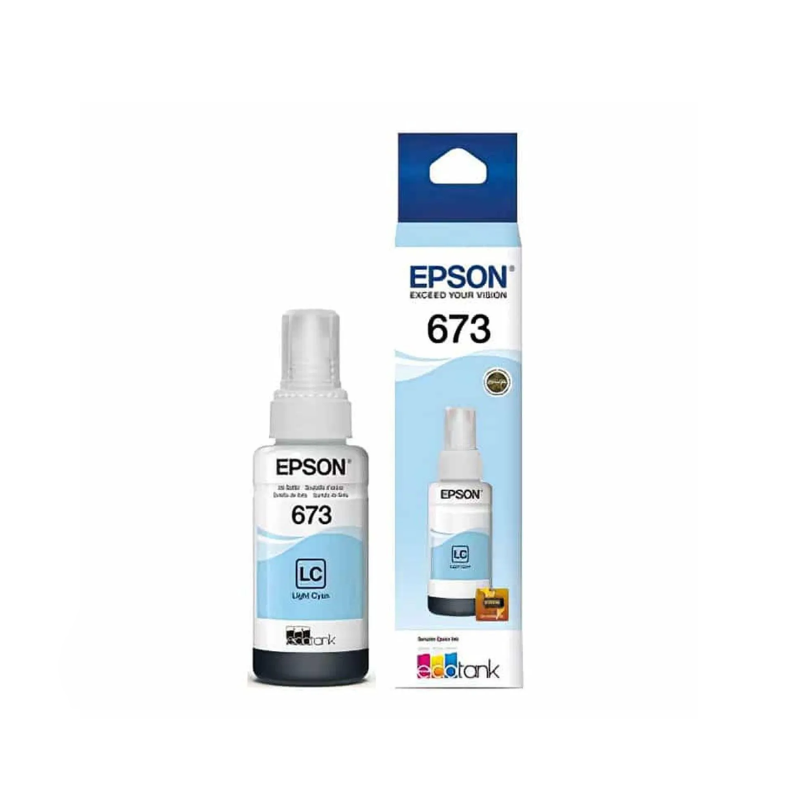 Botella de tinta Epson T673520-AL Light Cian