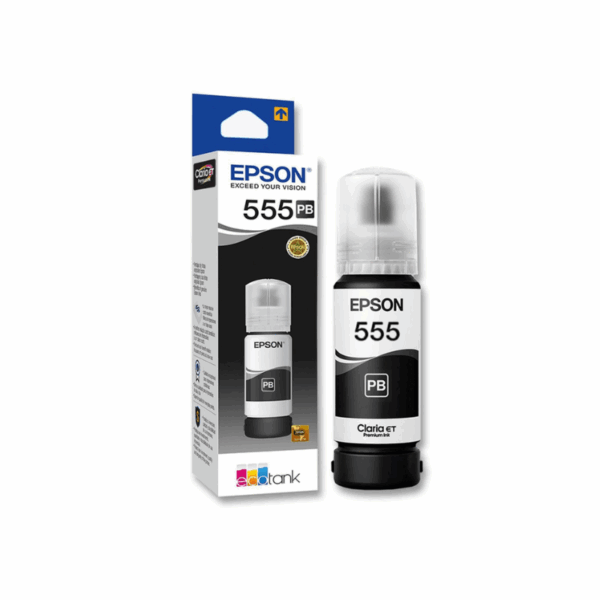Tinta Epson T555120-AL Negro Photo Black para L8160, L8180
