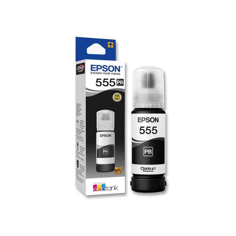 Tinta Epson T555120-AL Negro Photo Black para L8160, L8180