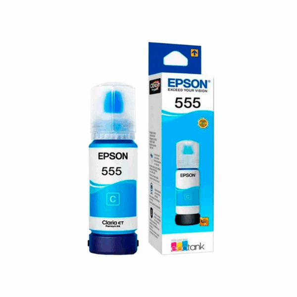 Tinta Epson T555220-AL Cyan