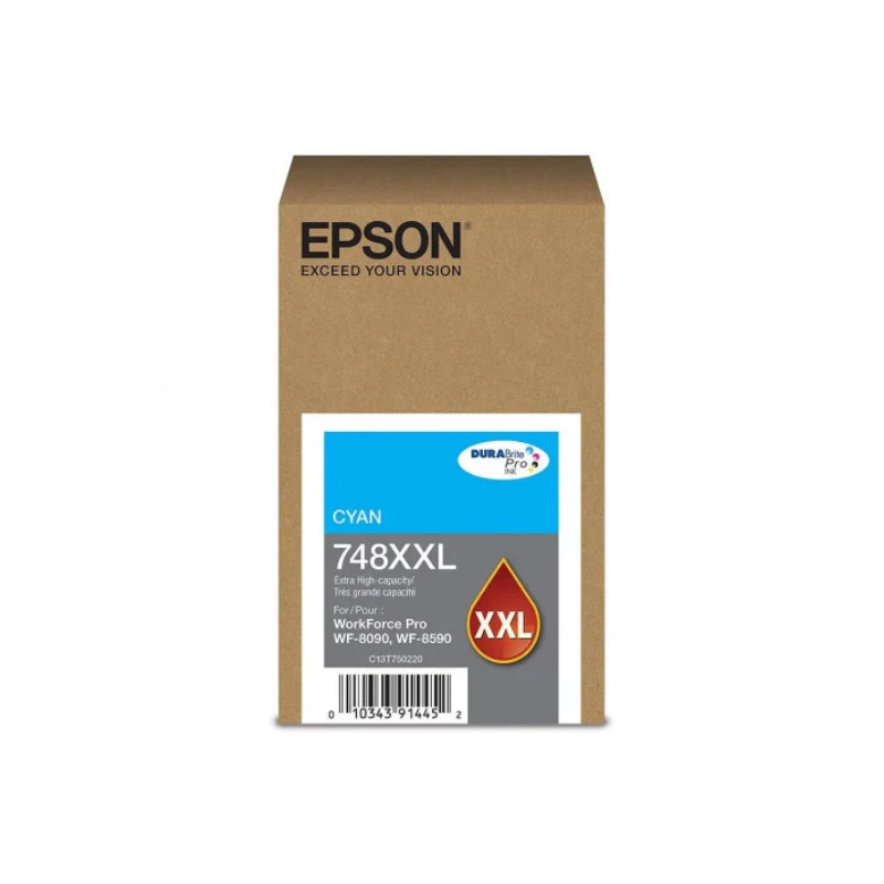 Tinta Epson T748XXL Cyan T748XXL220-AL Original