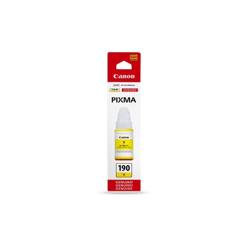 Botella de tinta Canon GI-190 Amarillo