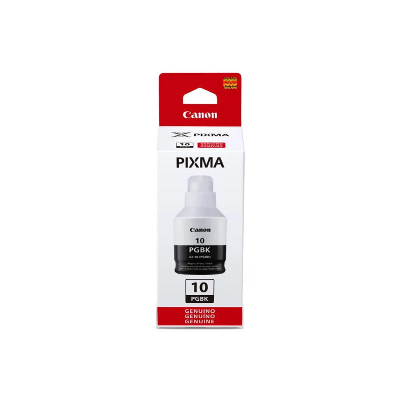 Botella de Tinta Canon GI-10 Negro