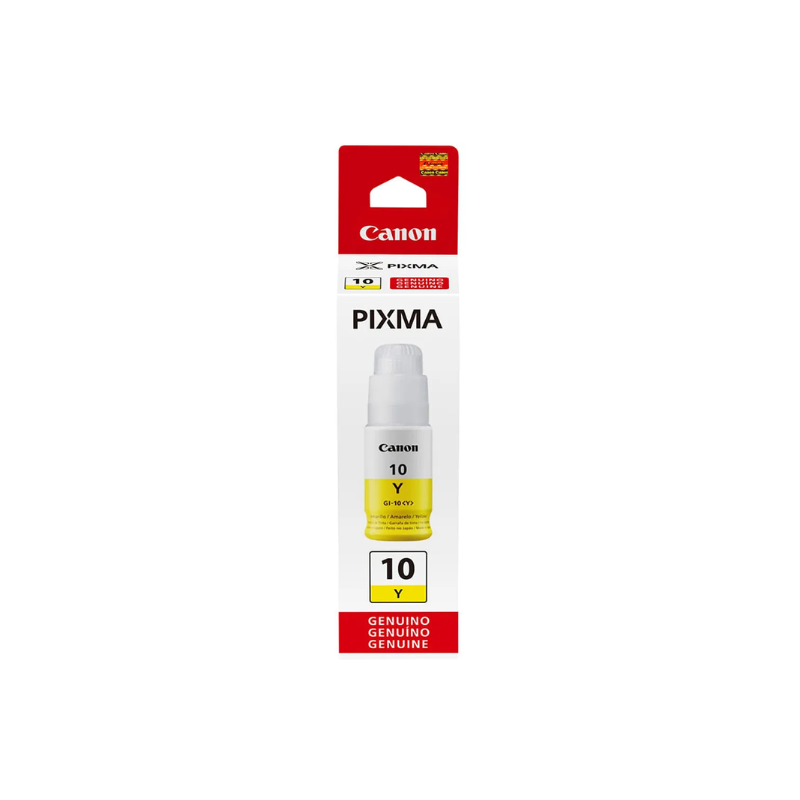 Botella de Tinta Canon GI-10 Amarillo