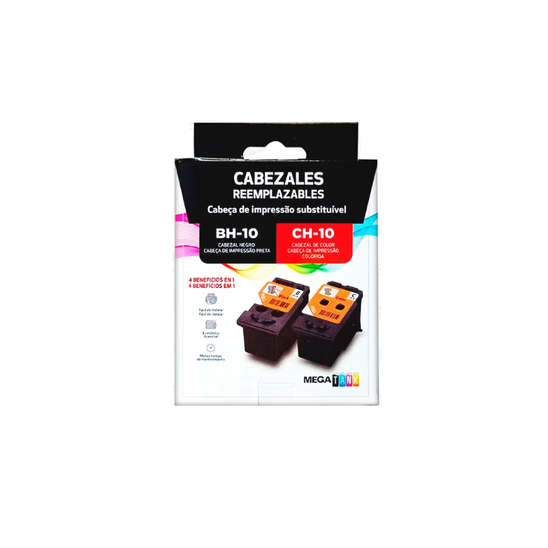 Pack Cabezal Canon BH-10 Negro + CH-10 Color