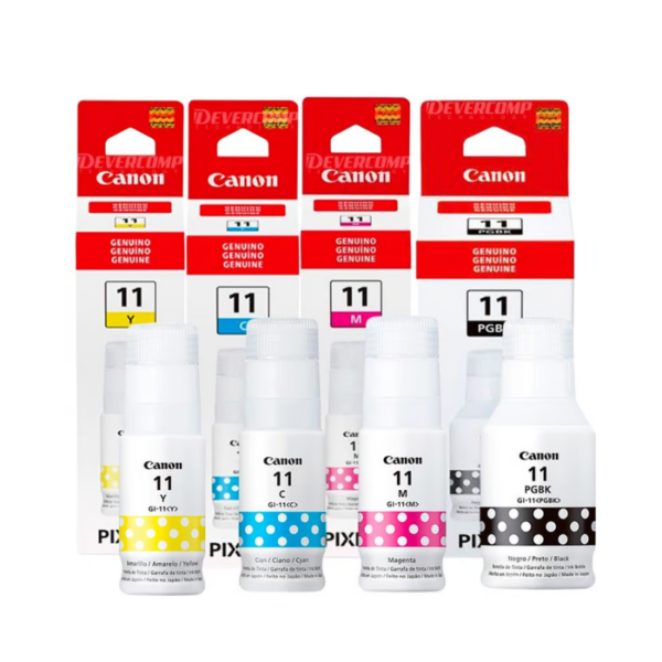 Pack Tinta Canon Pixma Original Serie Gi-11
