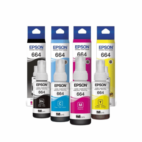 Tinta Epson 664 Pack de 4 Colores T664
