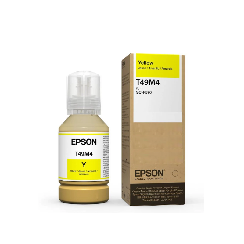 Tinta Epson T49M4 Amarillo – Sublimación