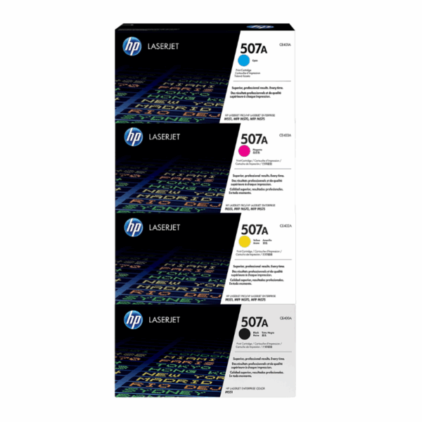 Kit toner HP 507A (CE400A, CE401A, CE402A, CE4023A)