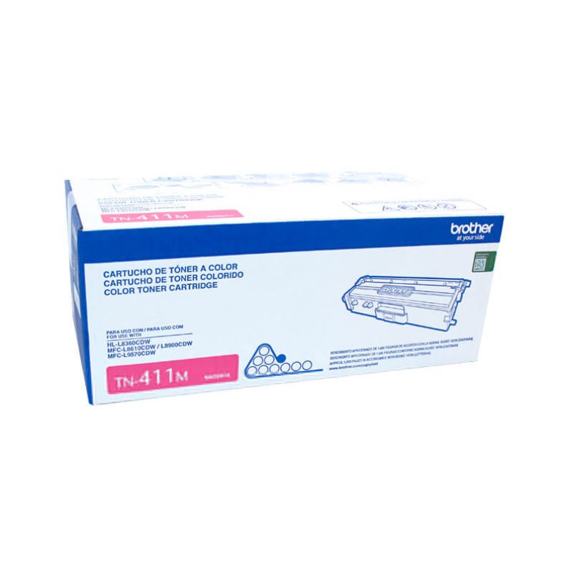 Tóner Brother TN-411M Magenta Original