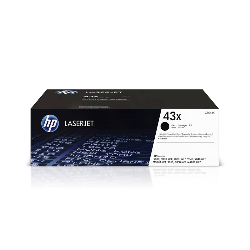 Toner HP 43X Negro C8543X Original