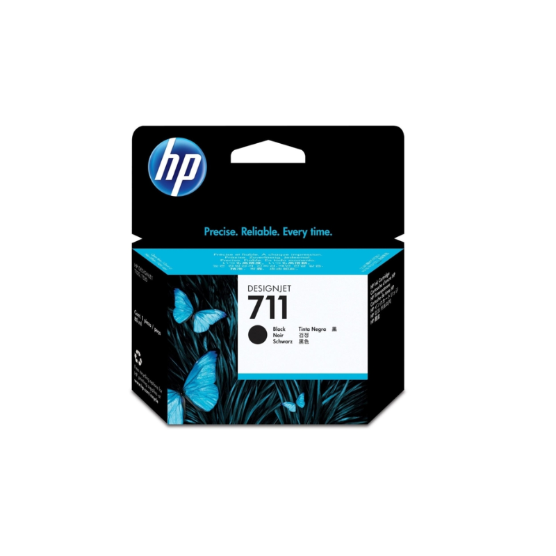 Cartucho de Tinta HP DesignJet 711 Negro (CZ133AL)