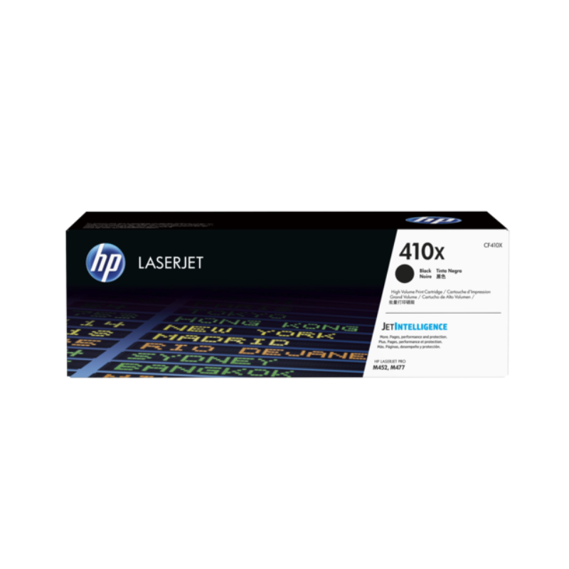 Toner HP 410X (CF410X) Negro Original