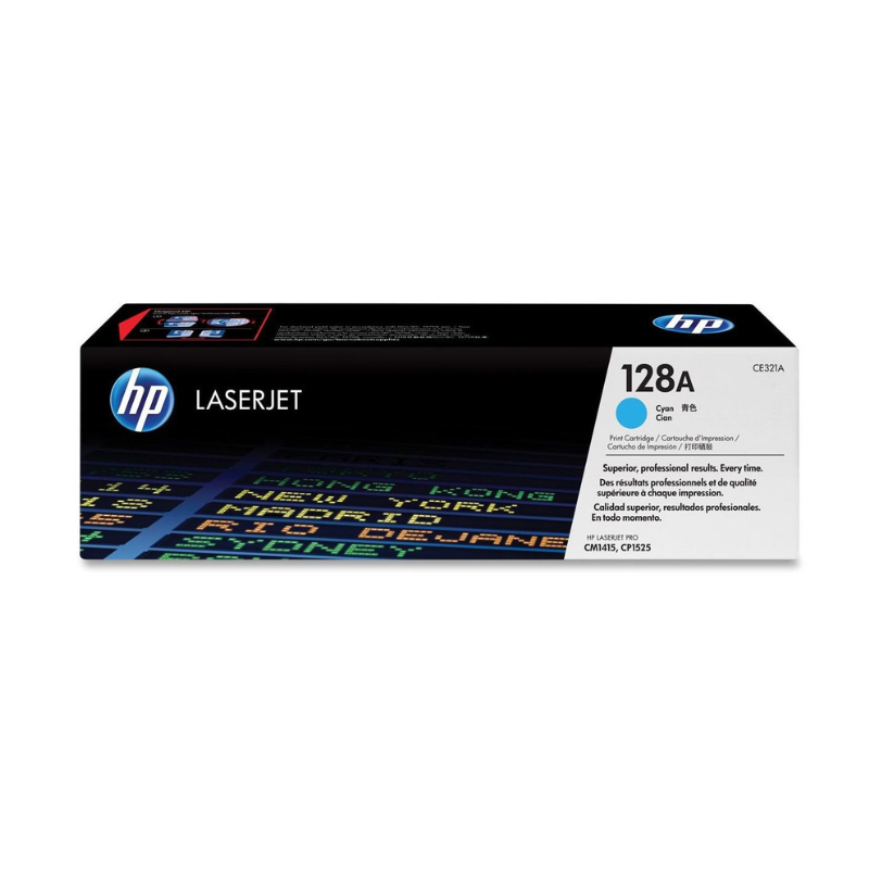 Toner HP 128A (CE321A) Cyan Original L.J. CM1415