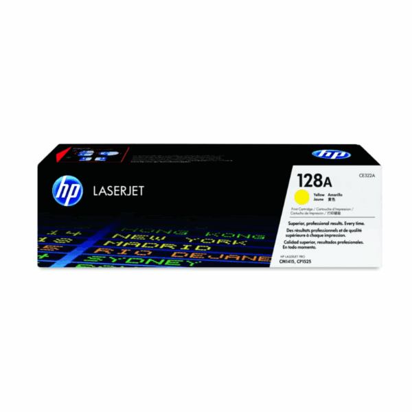 Toner HP 128A (CE322A) Amarillo Original L.J. CM1415