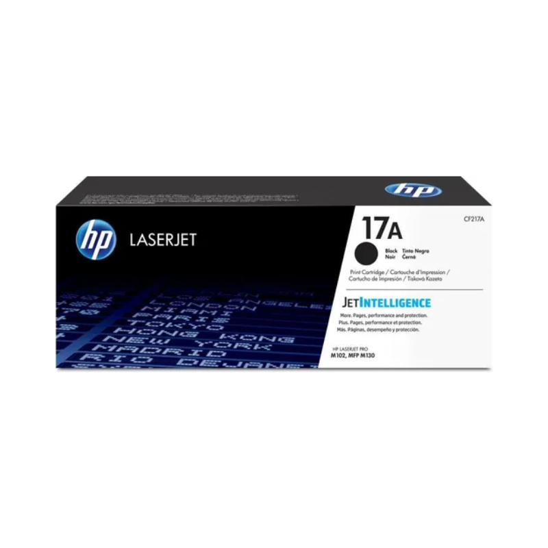 Toner HP 17A Negro CF217A L.J. PRO M102 1.6K PG