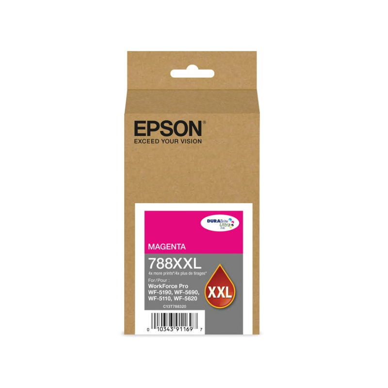 Tinta Epson T788XXL320 Magenta WF-5690 4,000 Páginas