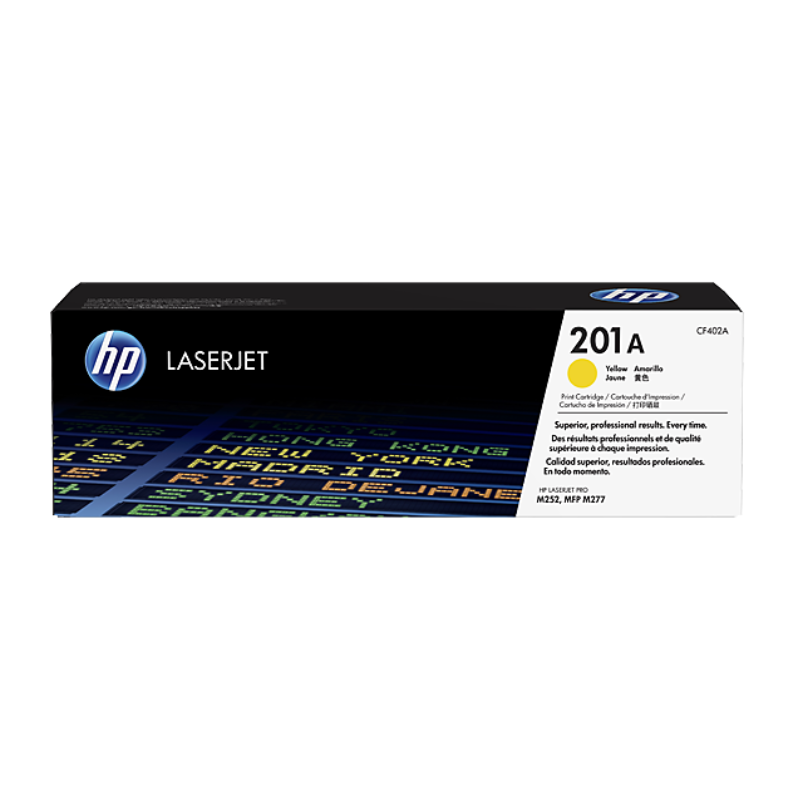 Toner HP 201A (CF402A) Amarillo LaserJet M277, M274, M252