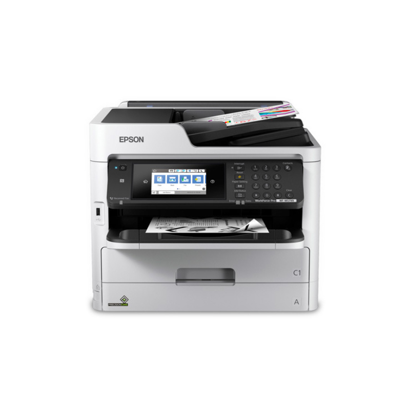 Impresora Multifuncional Epson WorkForce Pro M5799 Monocromática Fax/Red