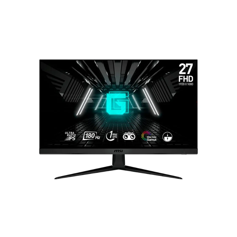 Monitor plano gaming MSI G2712F, 27" FHD Ultra Rapid IPS, 180 Hz, 1 ms, HDMI, DP