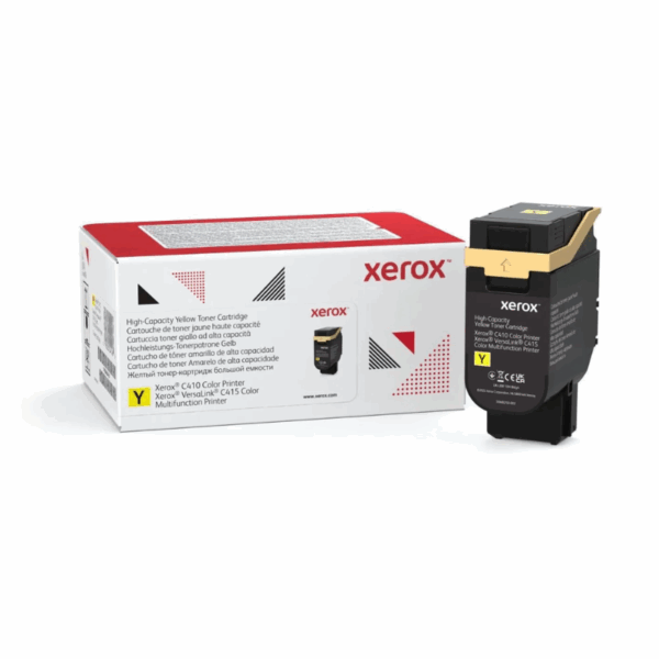 Toner Xerox 006R04767 Versalink C410/C415, Amarillo, Alta Capacidad, 7K