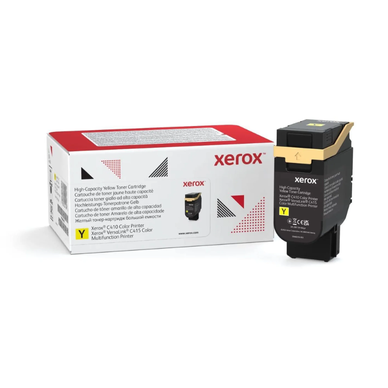 Toner Xerox 006R04767 Versalink C410/C415, Amarillo, Alta Capacidad, 7K