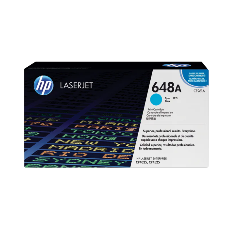 Toner HP 648A (CE261A) Cyan