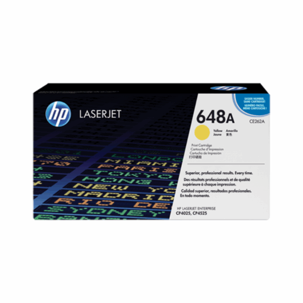 Toner HP 648A (CE262A) Amarillo