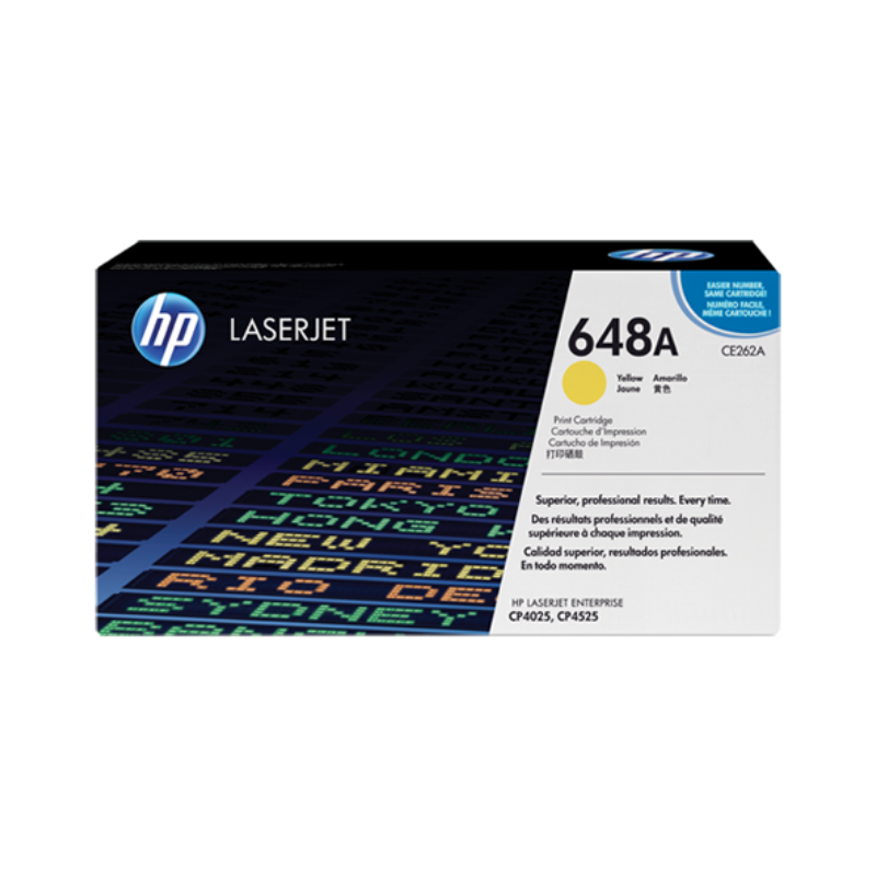 Toner HP 648A (CE262A) Amarillo