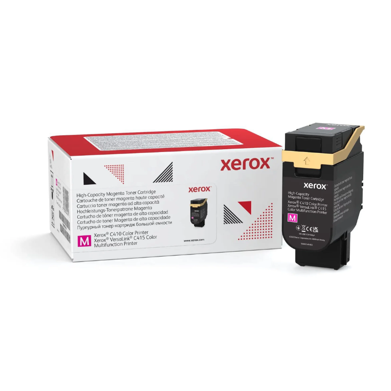 Tóner Xerox 006R04766 Versalink C410/C415, Magenta, Alta Capacidad, 7K.