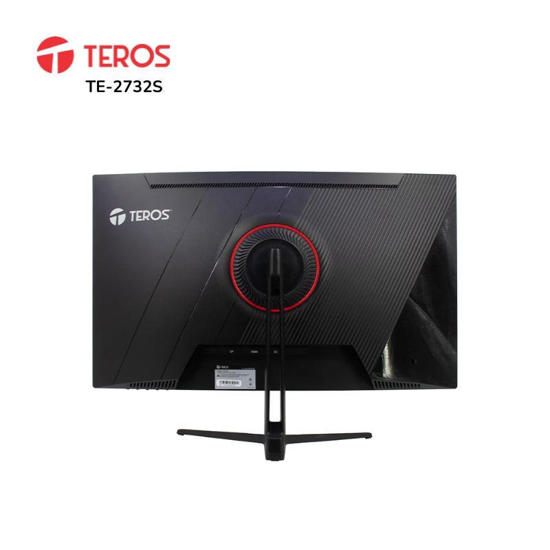 Monitor TEROS TE-2732S curvo 27″ FHD VA 100Hz 1ms HDMI DP negro
