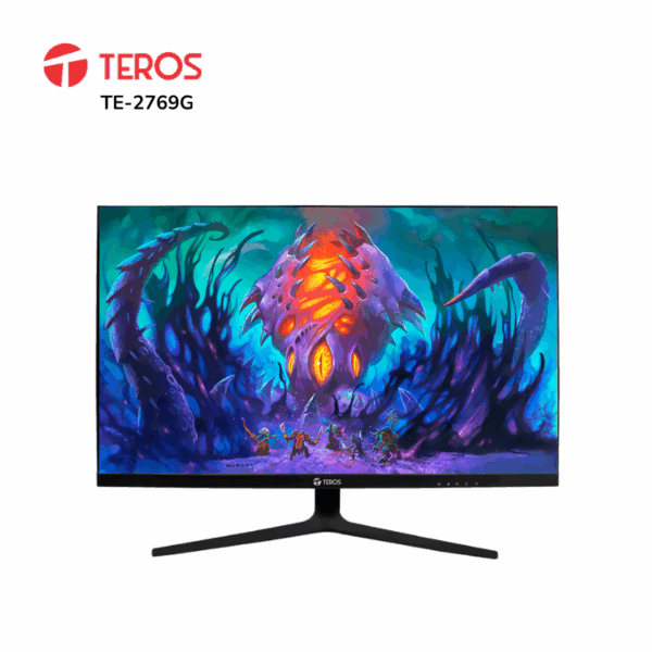 Monitor Teros TE-2769G plano gaming 27" QHD IPS flat, 180 Hz, 1ms, HDMI, DP, Audio