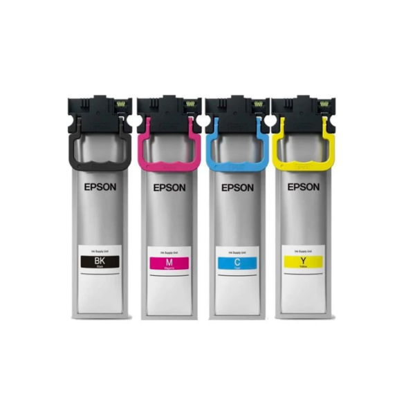 Pack de tintas Epson T941 Negro T942 Amarillo, Cian y Magenta