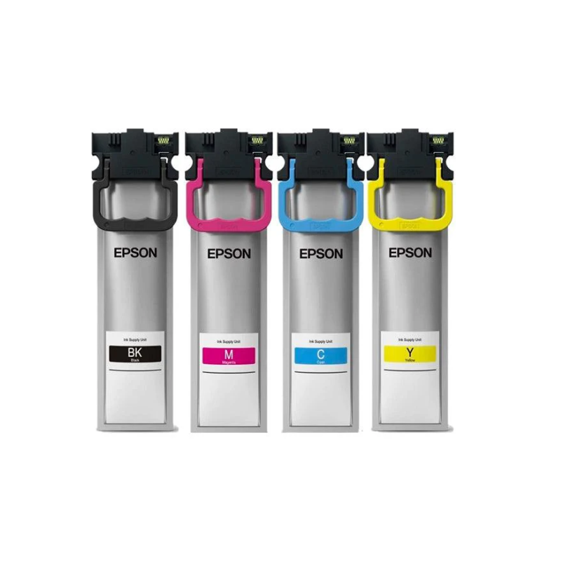 Pack de tintas Epson T941 Negro T942 Amarillo, Cian y Magenta