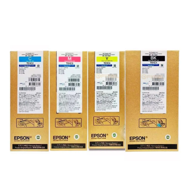 Kit de Tintas Epson T01C Negro Y Colores Original Kit de Tintas Epson T01C Negro Y Colores Original